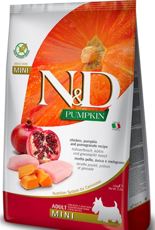 Farmina Pumpkin Chicken &amp; Pomegranate Adult Mini 5.5lb