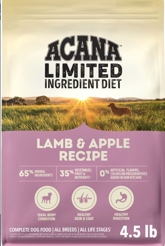 Acana Singles Lamb &amp; Apple 4.5lb