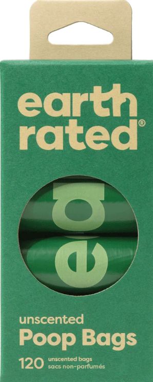 EarthRated Poop Bags 120ct Unscented