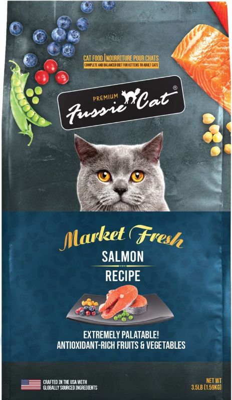 Fussie Cat Dry Salmon 10lb