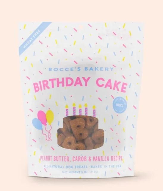 Bocce's Crunchy Biscuits Birthday Cake 5oz