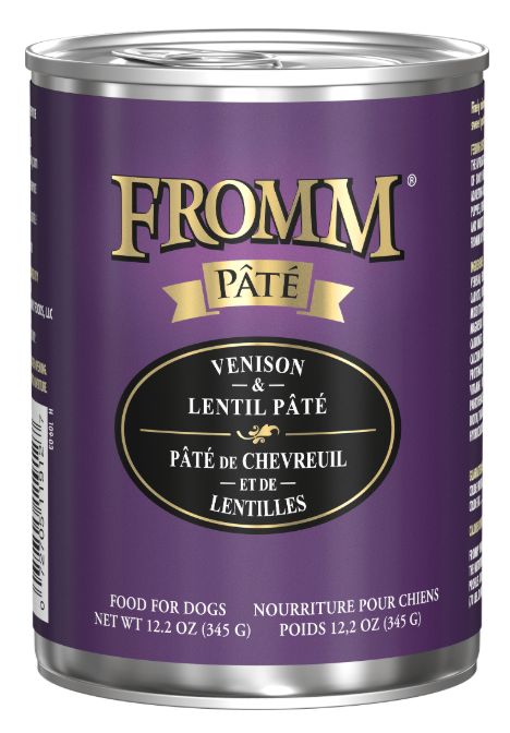 Fromm Pate Venison &amp; Lentil 12.2oz