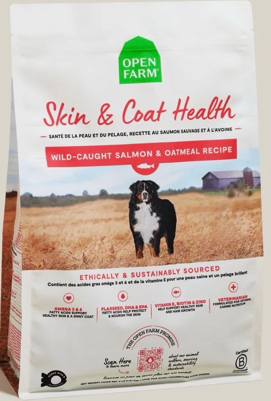 Open Farm Functional Kibble Skin &amp; Coat 4lb