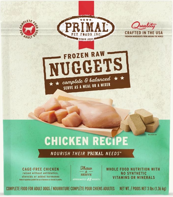 Primal Nuggets Chicken 3lb
