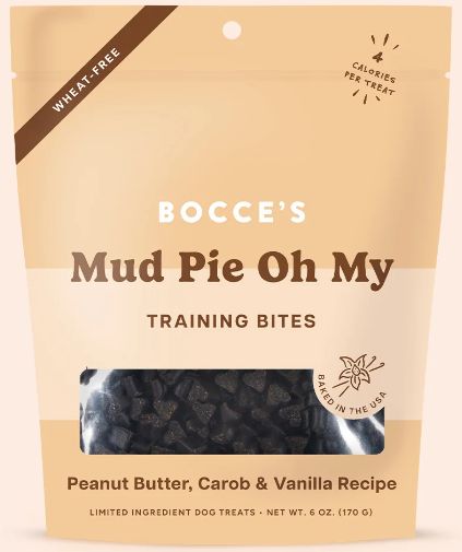 Bocce's Training Bites Mud Pie Oh My 6oz