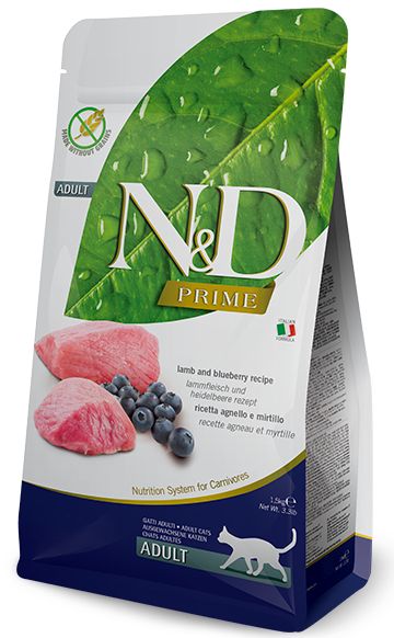 Farmina Cat Prime Lamb &amp; Blueberry 3.3lb