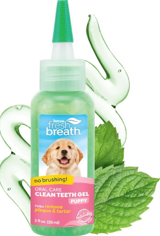 TropiClean Freshbreath Clean Tooth Gel Puppy 2oz