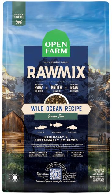 Open Farm Cat RawMix Wild Ocean 2.25lb