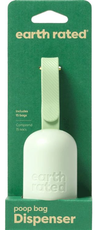 Earthrated Poop Bag Holder 15 Bags Unscented