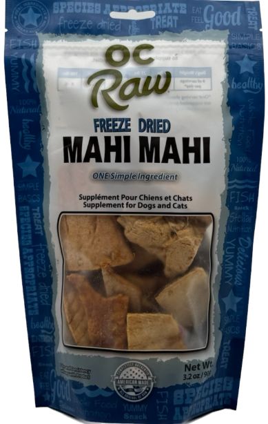 OC Raw Treats Mahi Mahi 3.2oz
