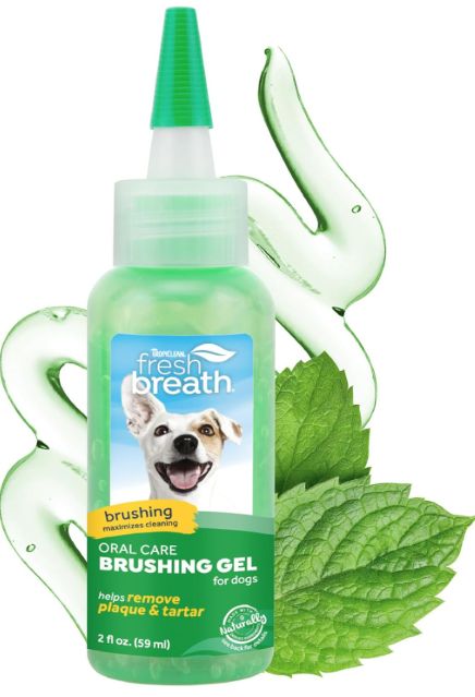 TropiClean Freshbreath Brushing Gel 2oz