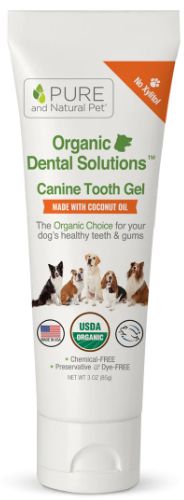 Pure &amp; Natural Pet Canine Tooth Gel 3oz