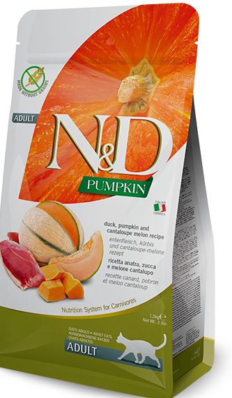 Farmina Cat Duck, Cantaloupe &amp; Pumpkin 3.3lb