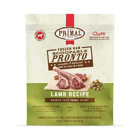 Primal Pronto Lamb 4lb