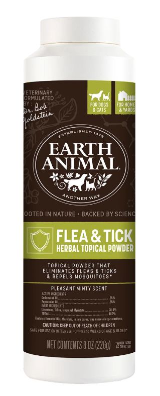 Earth Animal Herbal Topical Powder 8oz