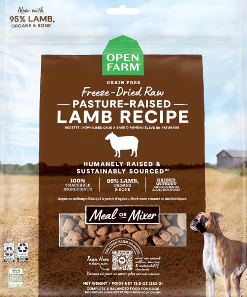 Open Farm Freeze Dried Lamb 13.5oz