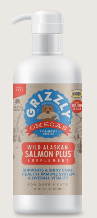 Grizzly Salmon Oil 8oz