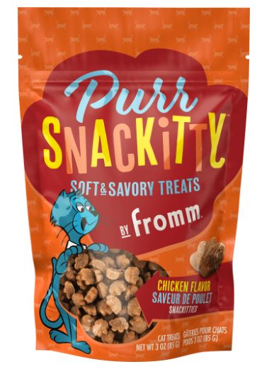 Fromm Purr Snackitty Soft Treats Chicken Recipe 3oz