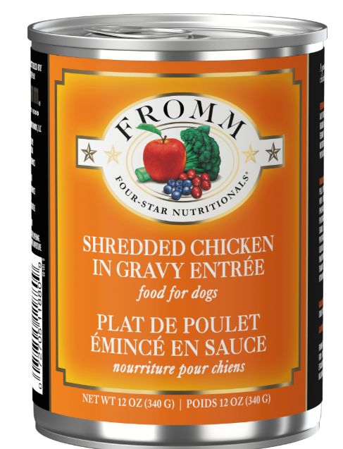 Fromm 4 Star Shredded Chicken Entrée 12oz
