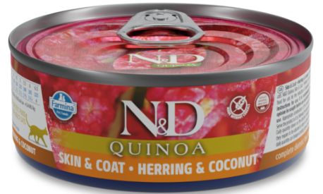 Farmina Cat Skin &amp; Coat Herring &amp; Coconut 2.8oz