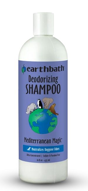 Earthbath Deodorizing Shampoo Mediterranean Magic 16oz