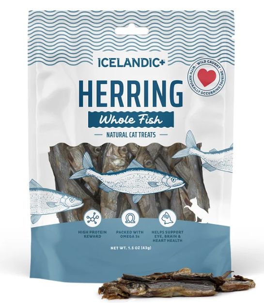 Icelandic+ Cat Whole Herring 1.5oz