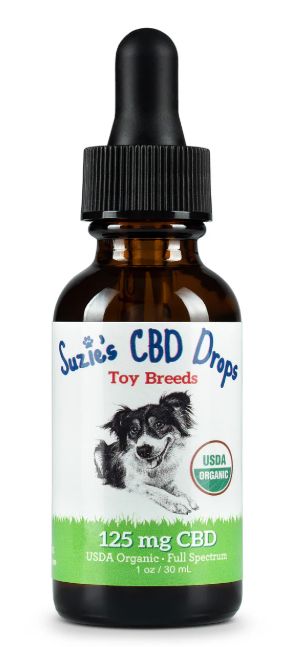 Suzie's CBD Oil 125mg Toy Breed