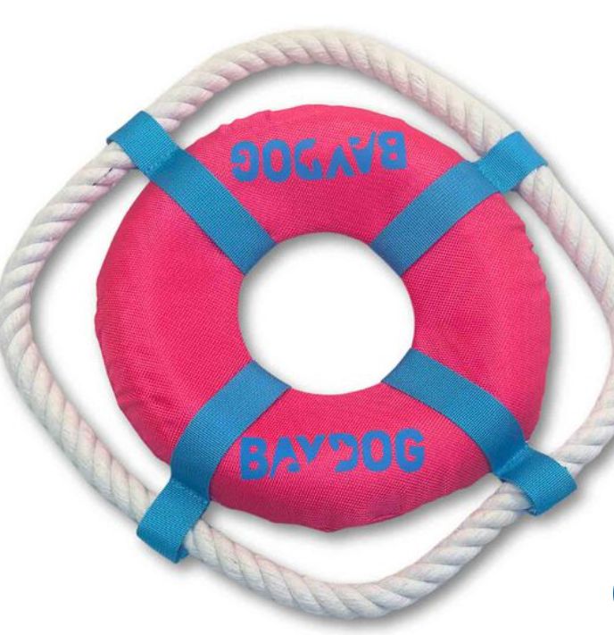 Baydog Fetch Ring Pink Sunset