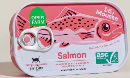 Open Farm Cat Toppers Silky Mousse Salmon 3.17oz
