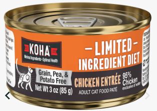 Koha Cat Limited Chicken Pate 3oz