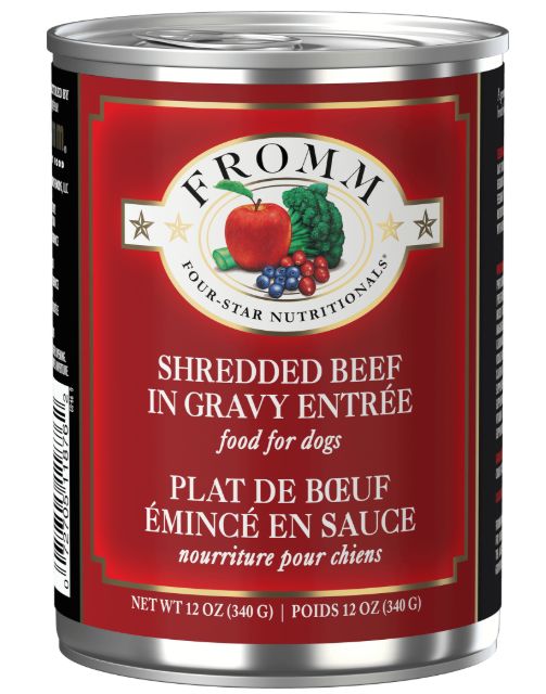 Fromm 4 Star Shredded Beef Entrée 12oz
