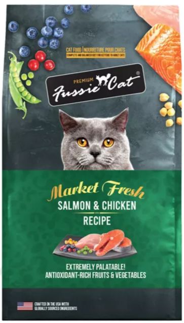 Fussie Cat Dry Salmon &amp; Chicken 3.5lb