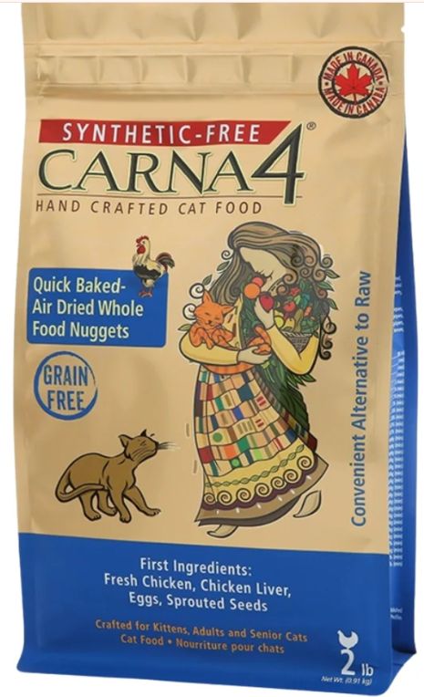 Carna4 Cat Air Dried Chicken 2lb