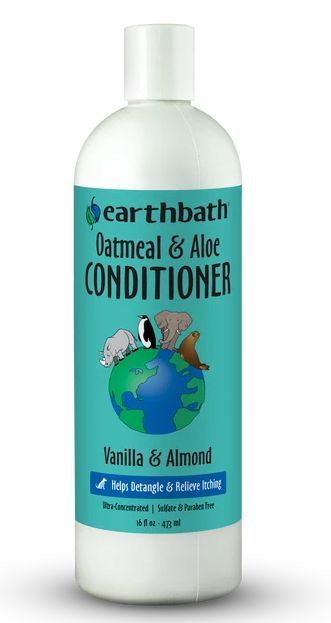 Earthbath Oatmeal &amp; Aloe Conditioner Vanilla &amp; Almond 16oz