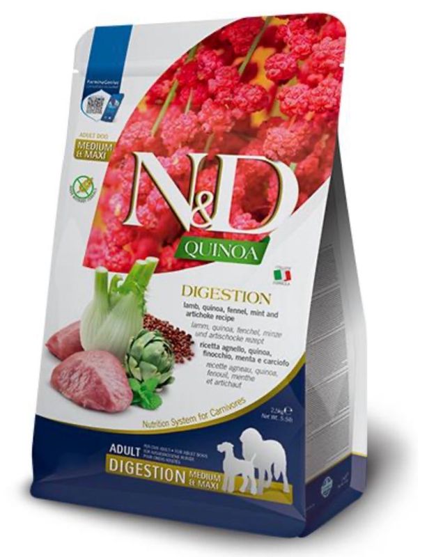 Farmina Quinoa Lamb Digestion Medium/Maxi 5.5lb