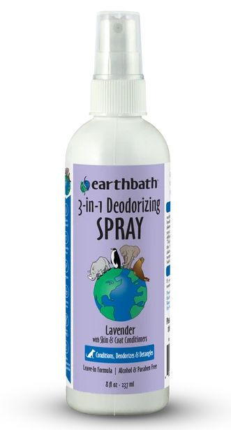 Earthbath Deodorizing Spritz Lavender 8oz