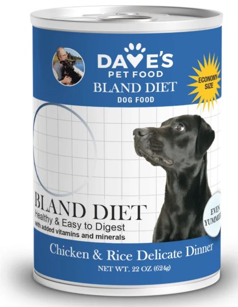 Dave's Dog Bland Diet - Chicken &amp; Rice Formula 13.2oz