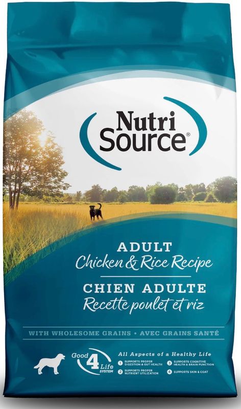 Nutrisource Dog Chicken &amp; Rice 12lb