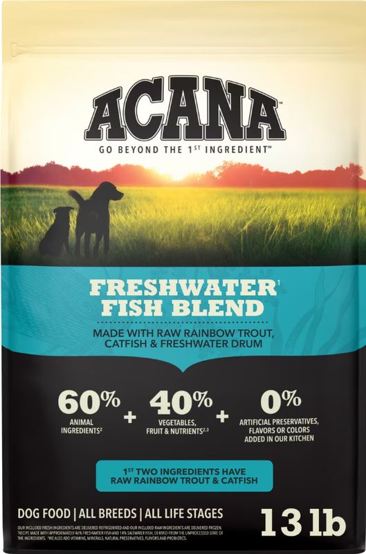 Acana Heritage Freshwater Fish 13lb
