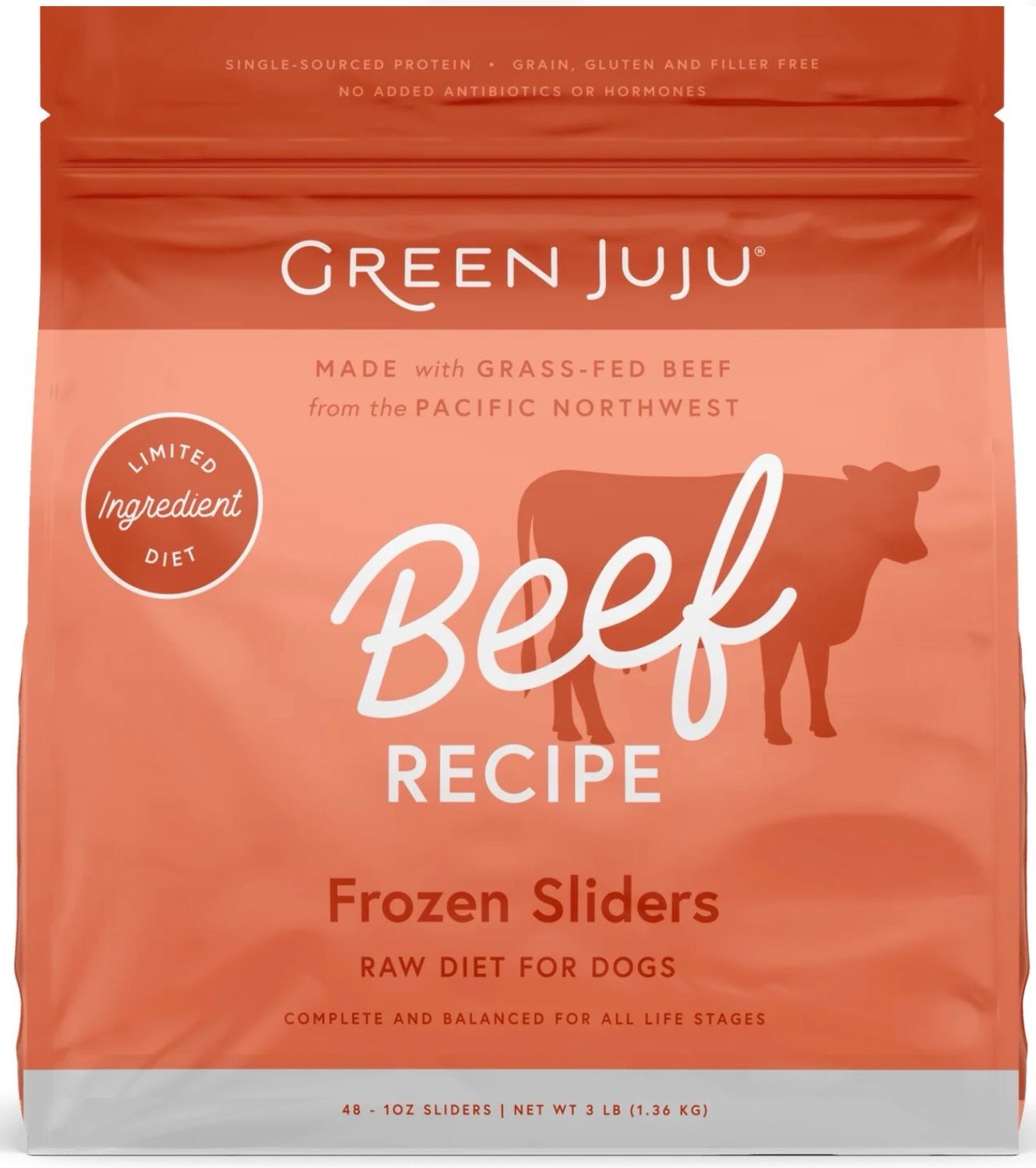 Green Juju Frozen Beef Sliders 3lb
