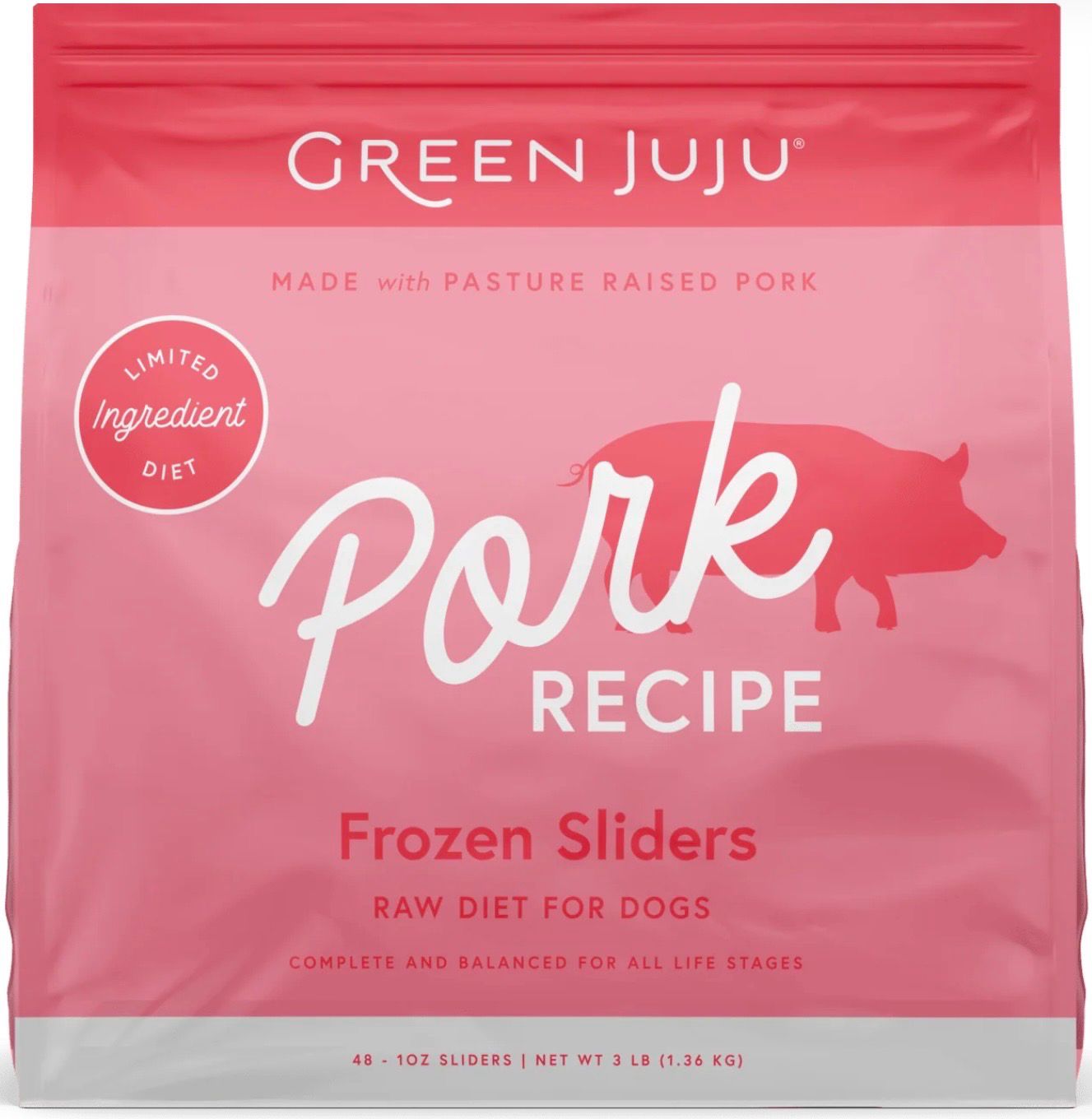 Green Juju Frozen Pork Sliders 3lb