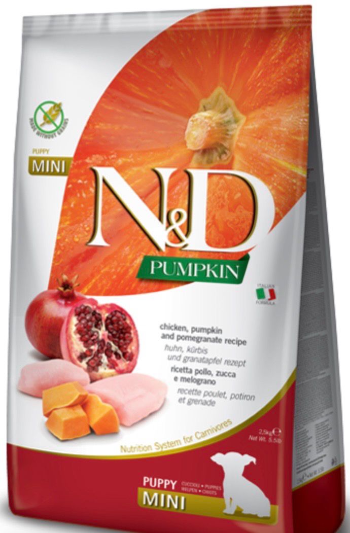 Farmina Pumpkin Chicken&amp;Pomegranate Puppy Mini 5.5lb