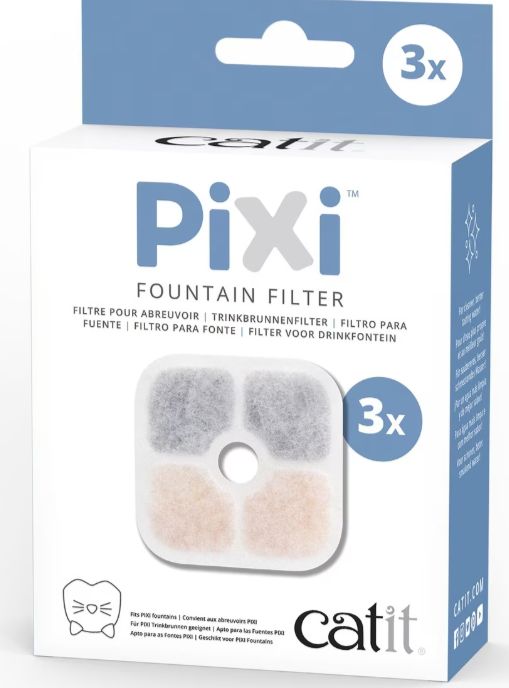 Catit Pixi Fountain Filter 3ct