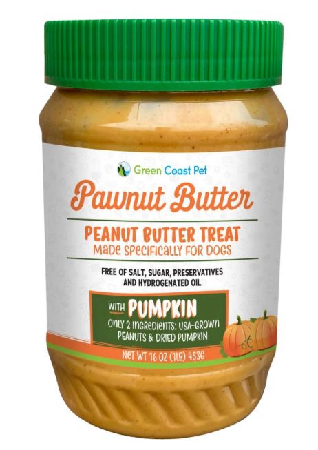 Green Coast Pet Pawnut Butter Pupkin Recipe 16oz