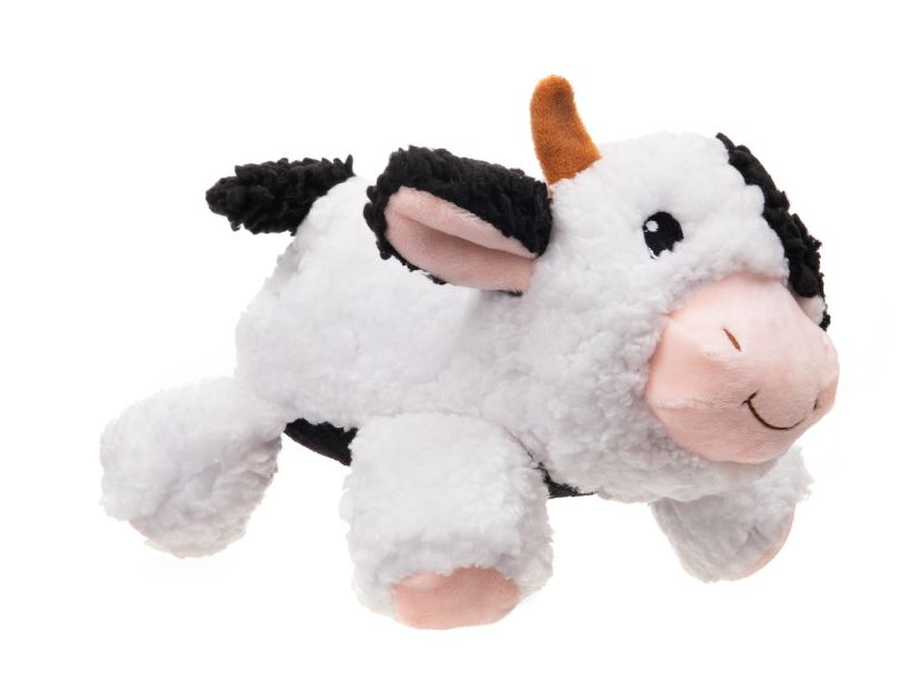 Growl Fuzzaroos White Cow