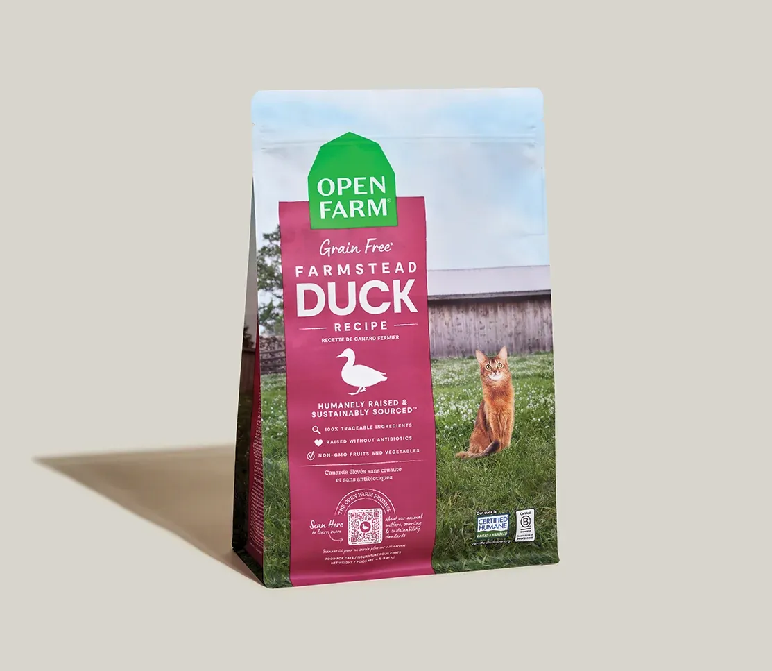 Open Farm Cat DRY Duck 4lb