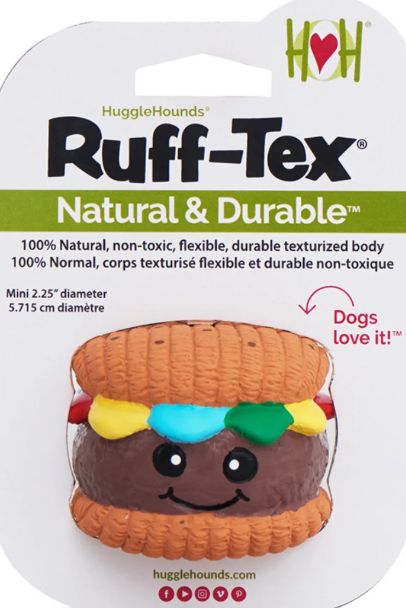 Hugglehounds Ruff-Tex Hamburger Small