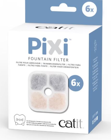 Catit Pixi Fountain Filter 6ct