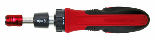 TOURNEVIS A CLIQUET Bit-Fix.Téléscopique 1/4"