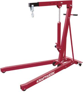 Grue d'atelier pliable, capacité 1 t
